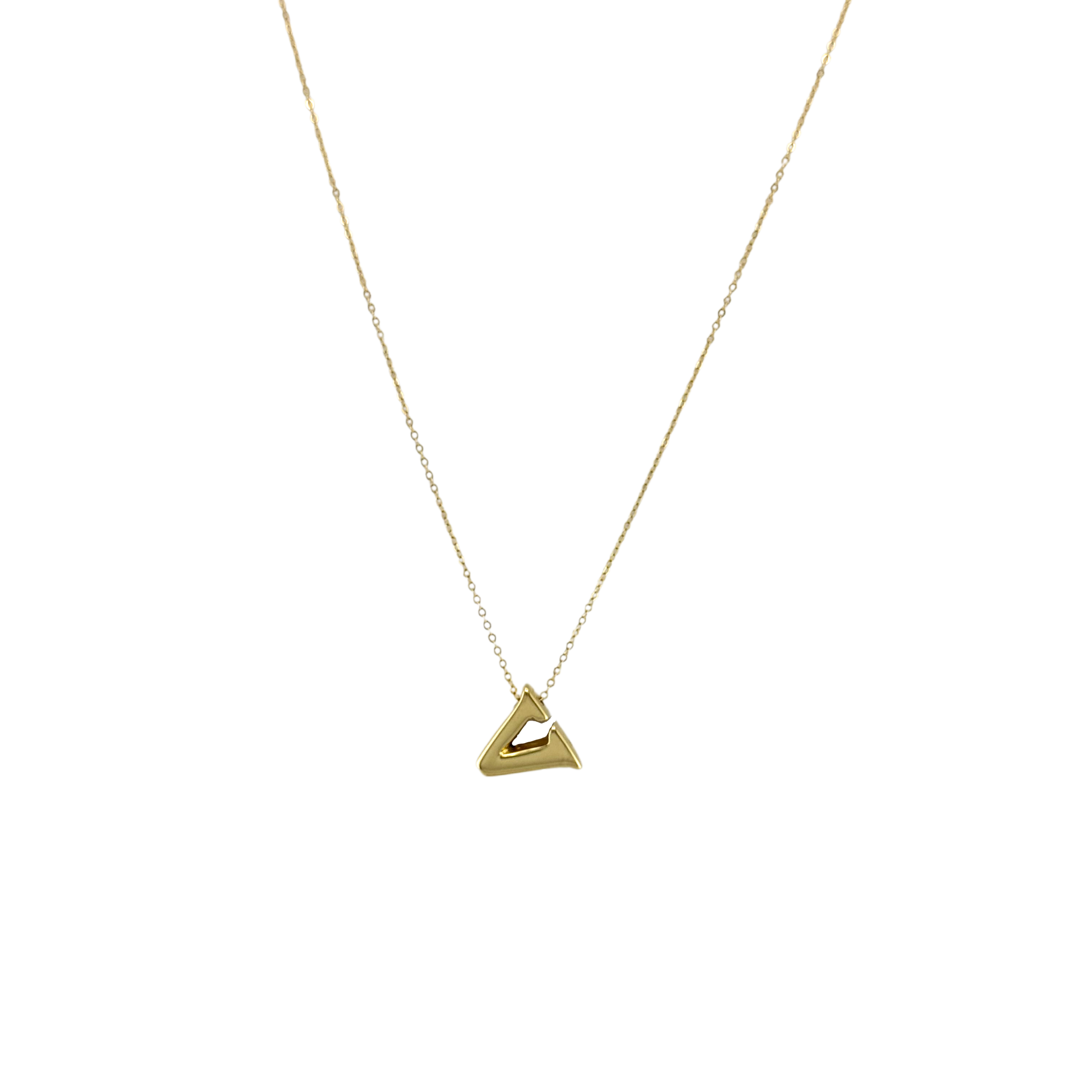 Initials Letter Necklace