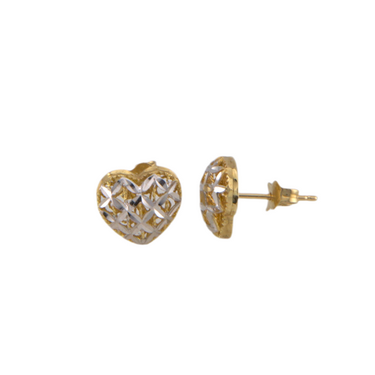 Heart Stud Earrings