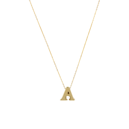 Initials Letter Necklace