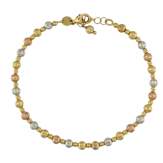 Three Colors Balls Bracelet