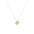 Initials Letter Necklace