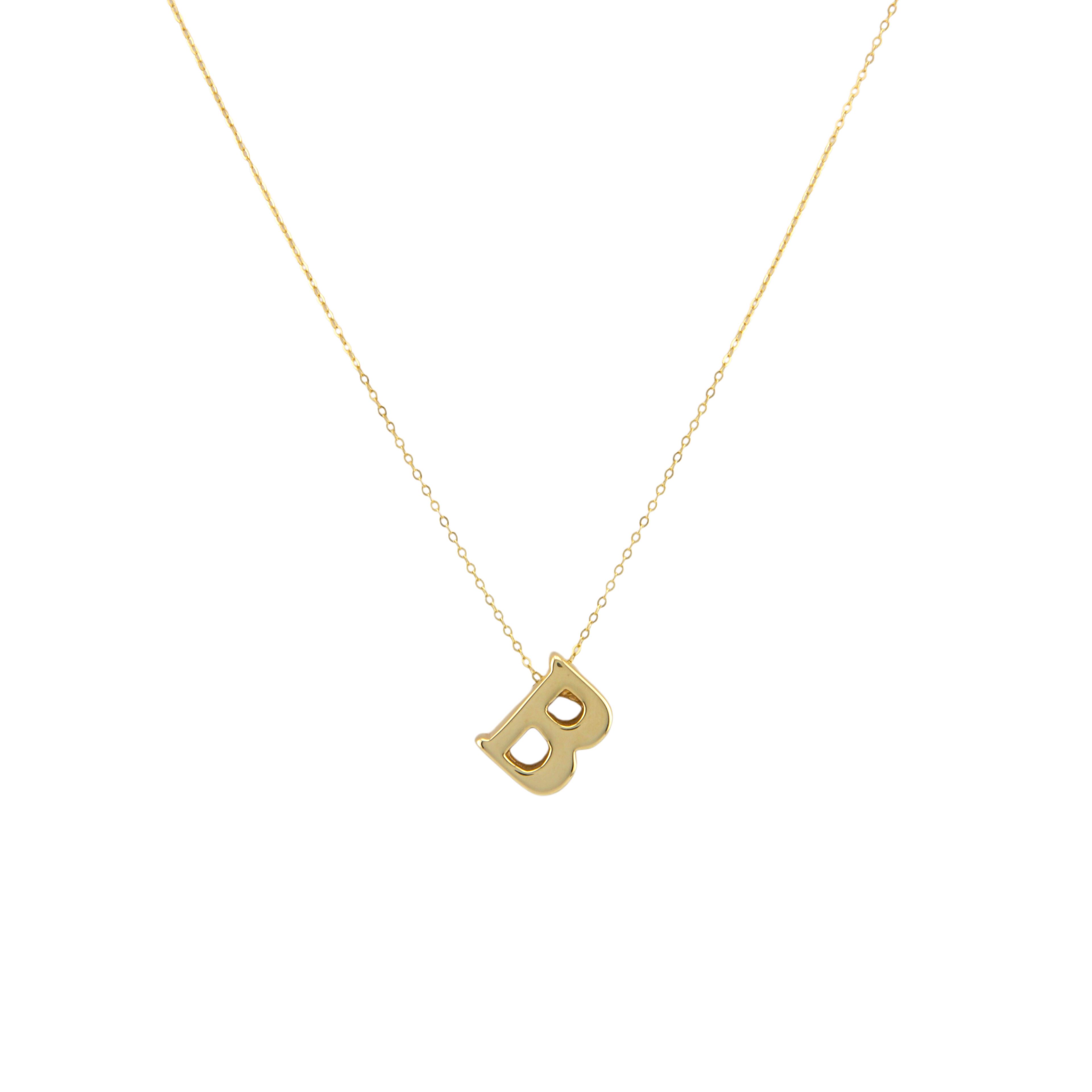Initials Letter Necklace