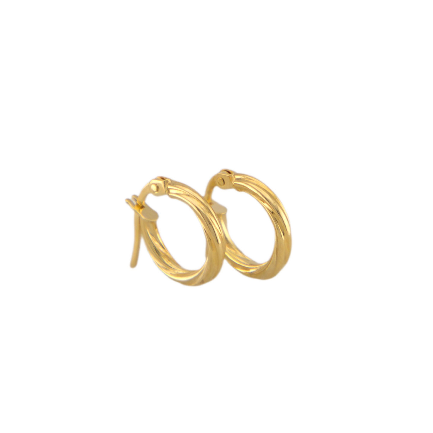 Twisted Hoops Earrings