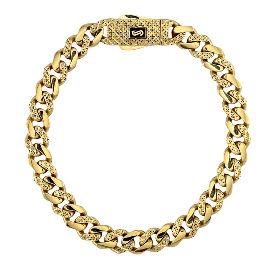 Diamond Cut Monaco Bracelet