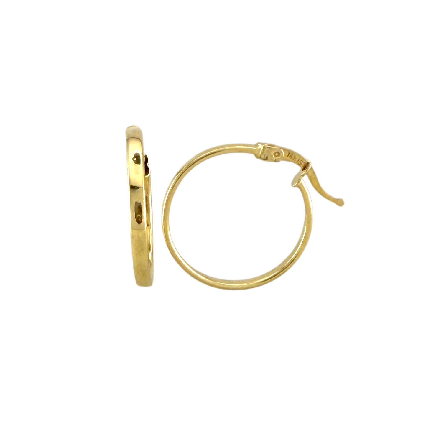 Plain Hoops Earrings