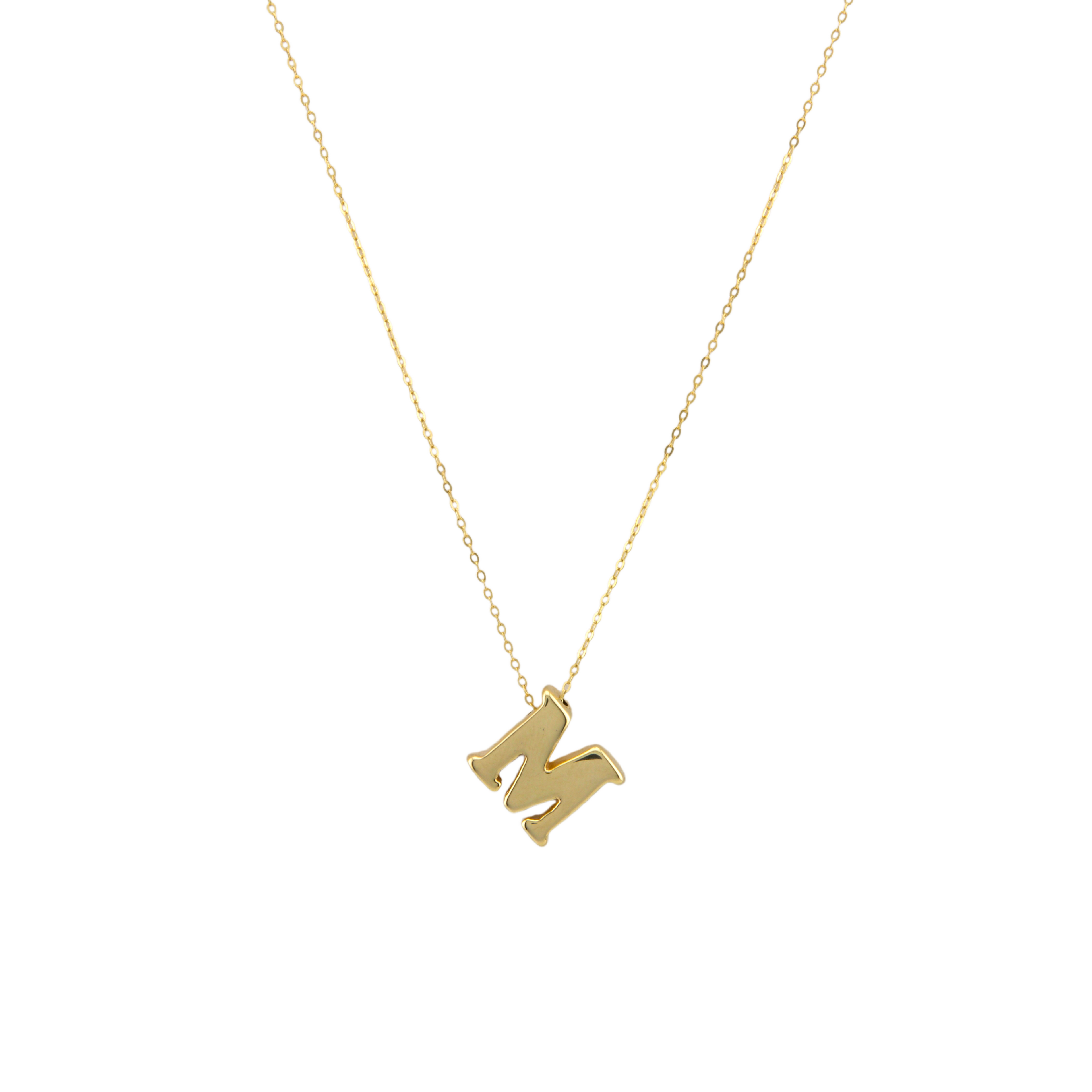 Initials Letter Necklace