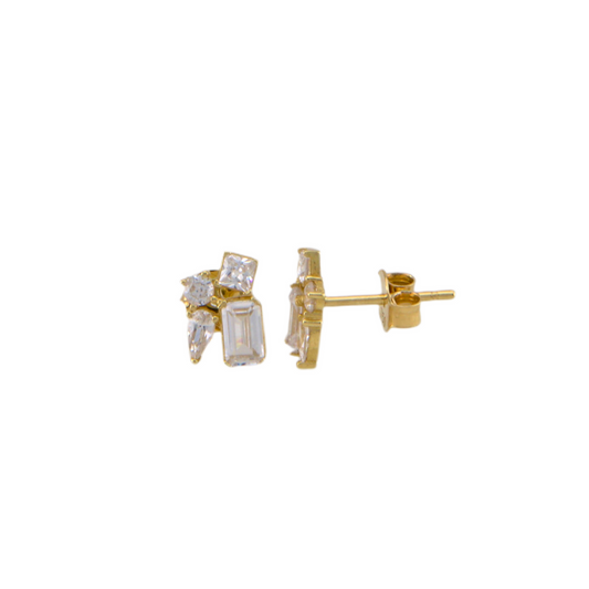 Zirconia Stud Earrings
