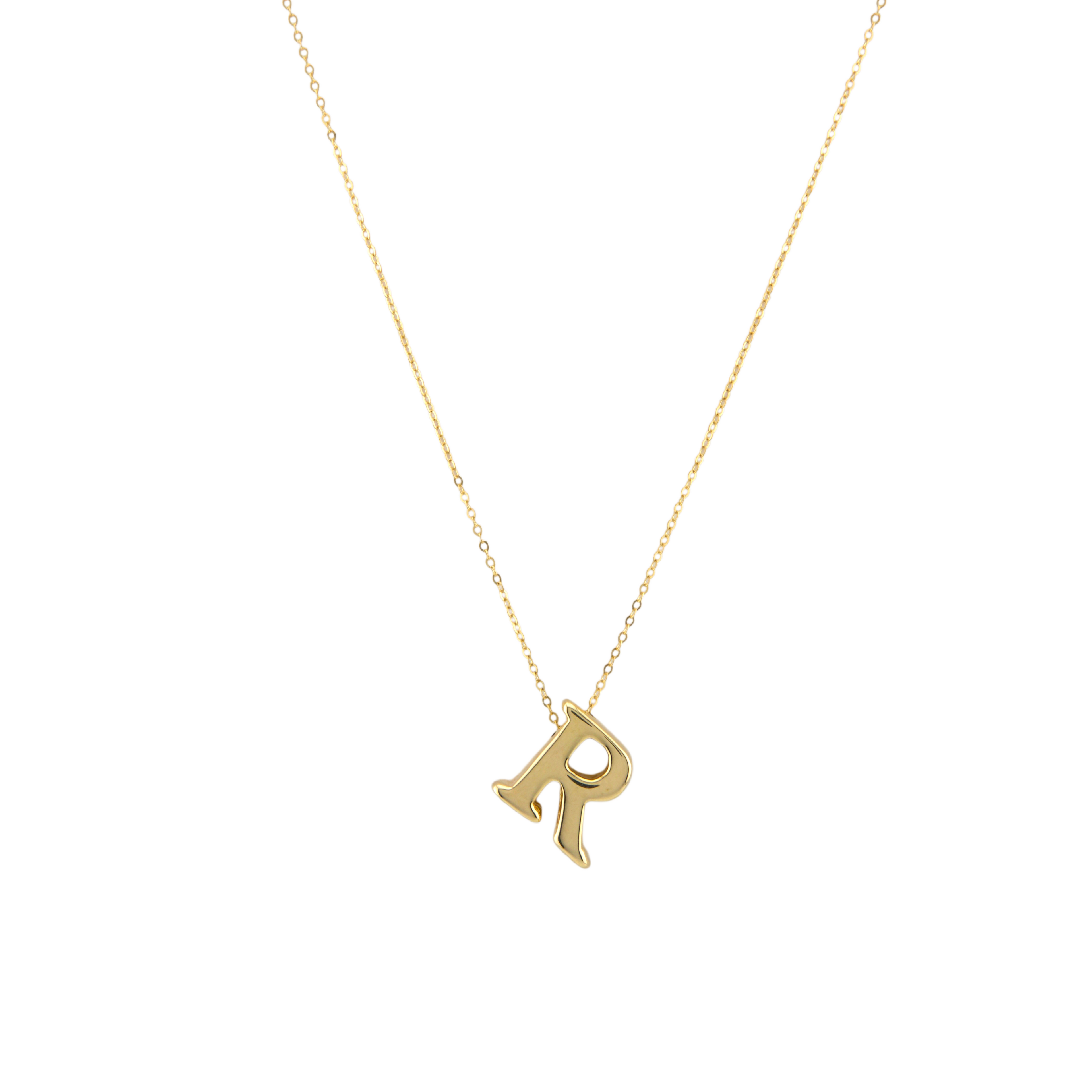 Initials Letter Necklace