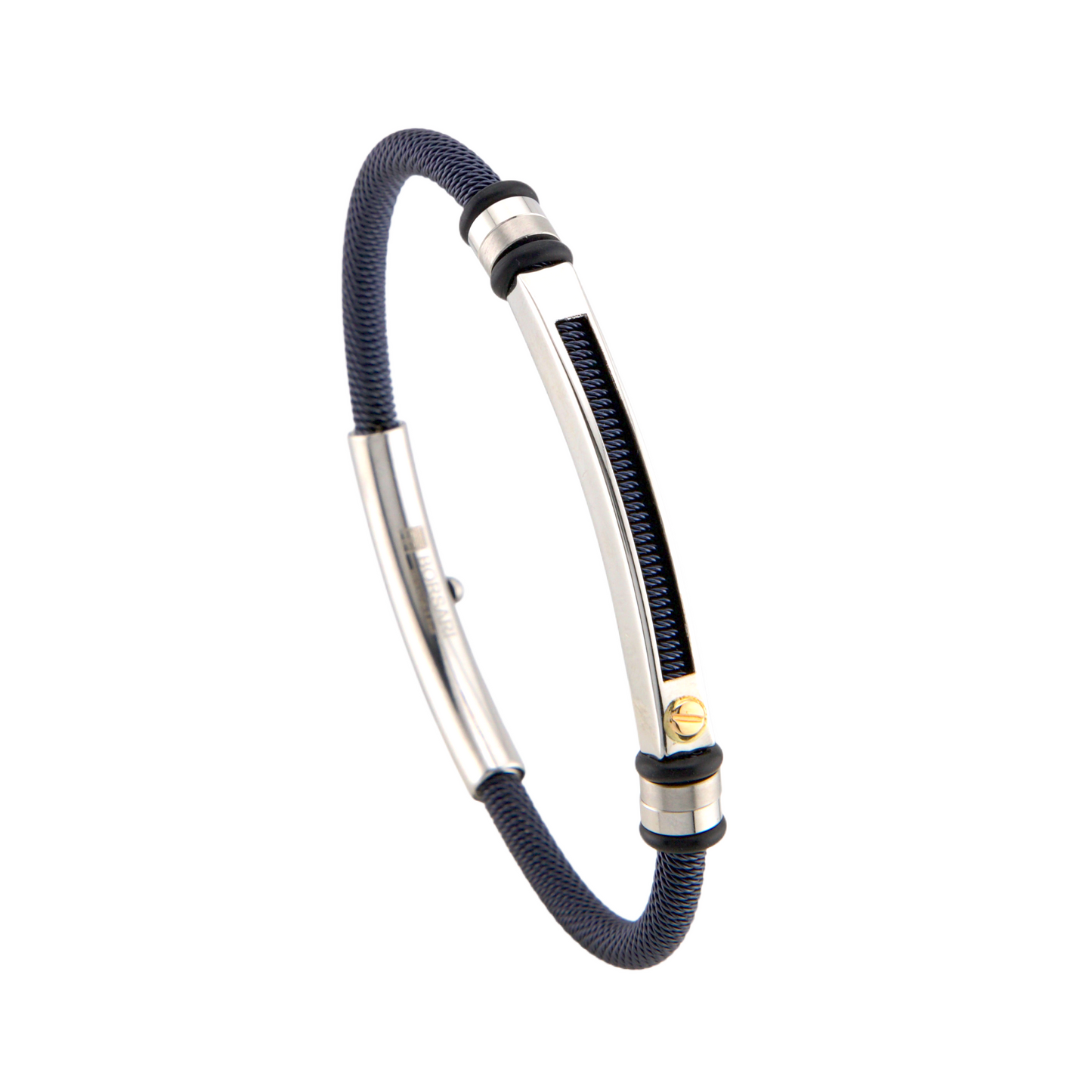 Stainless Steel & Gold Bracelet
