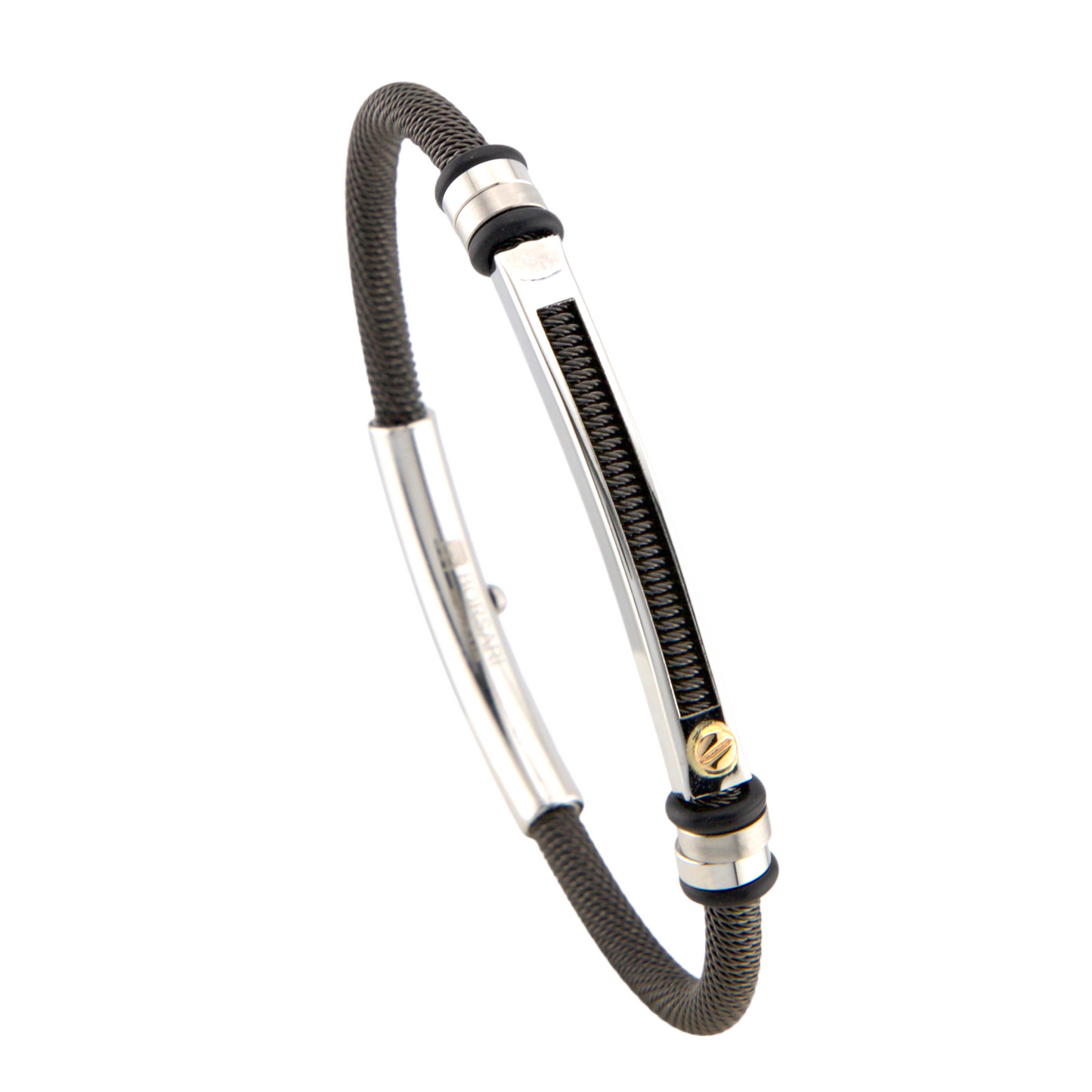 Stainless Steel & Gold Bracelet