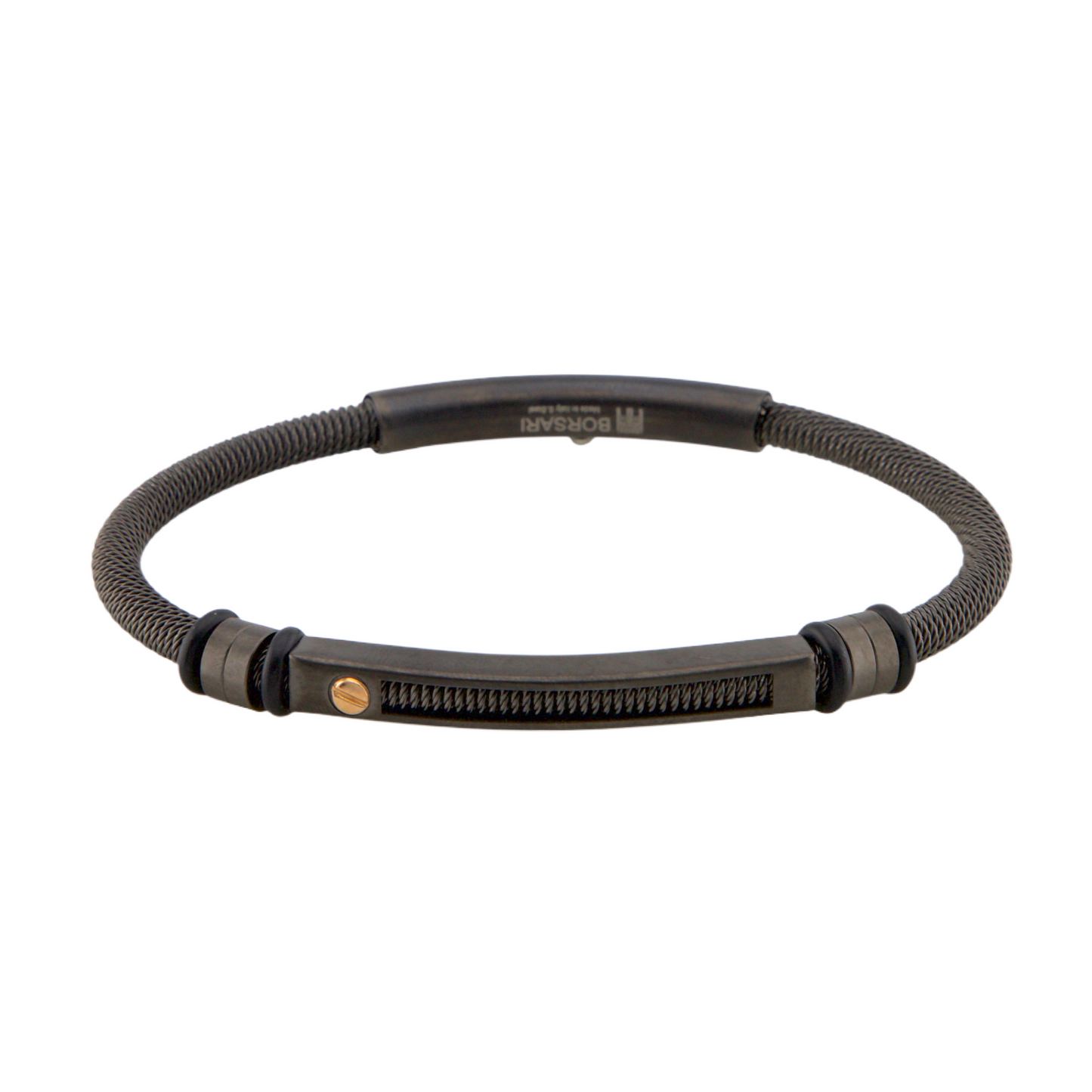 Stainless Steel & Gold Bracelet