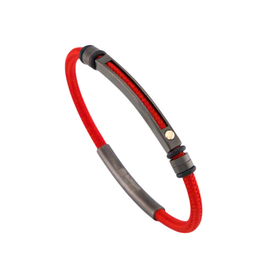 Polyester & Gold Bracelet