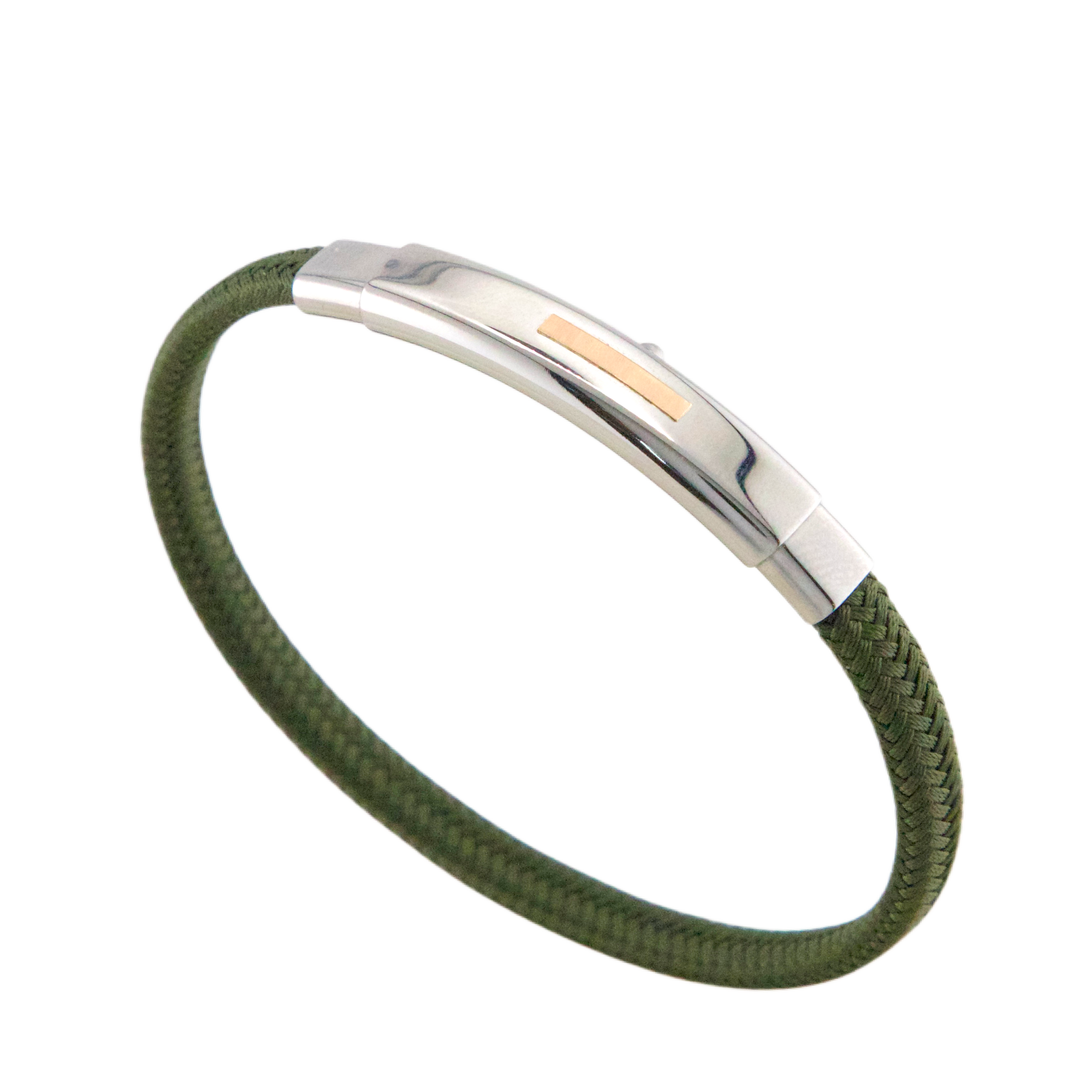 Polyester & Gold Bracelet