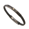 Stainless Steel & Gold Bracelet