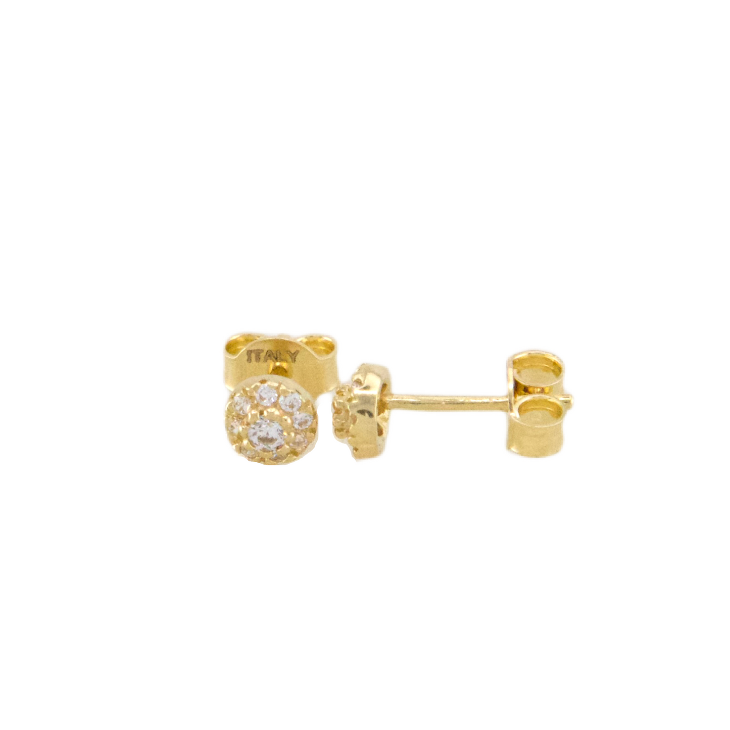 Fancy Zirconia Stud Earrings