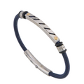 Stainless Steel & Gold Bracelet