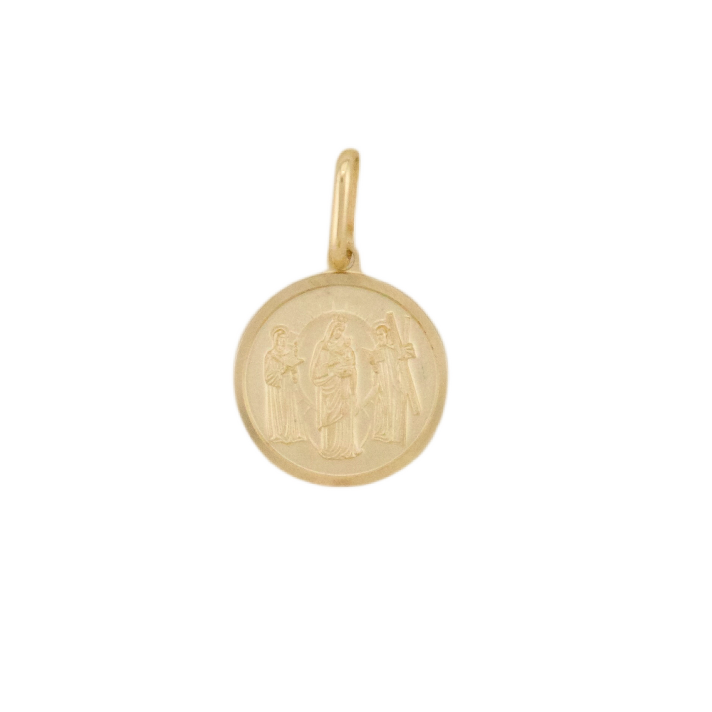 Solid Chiquinquira Virgin Pendant