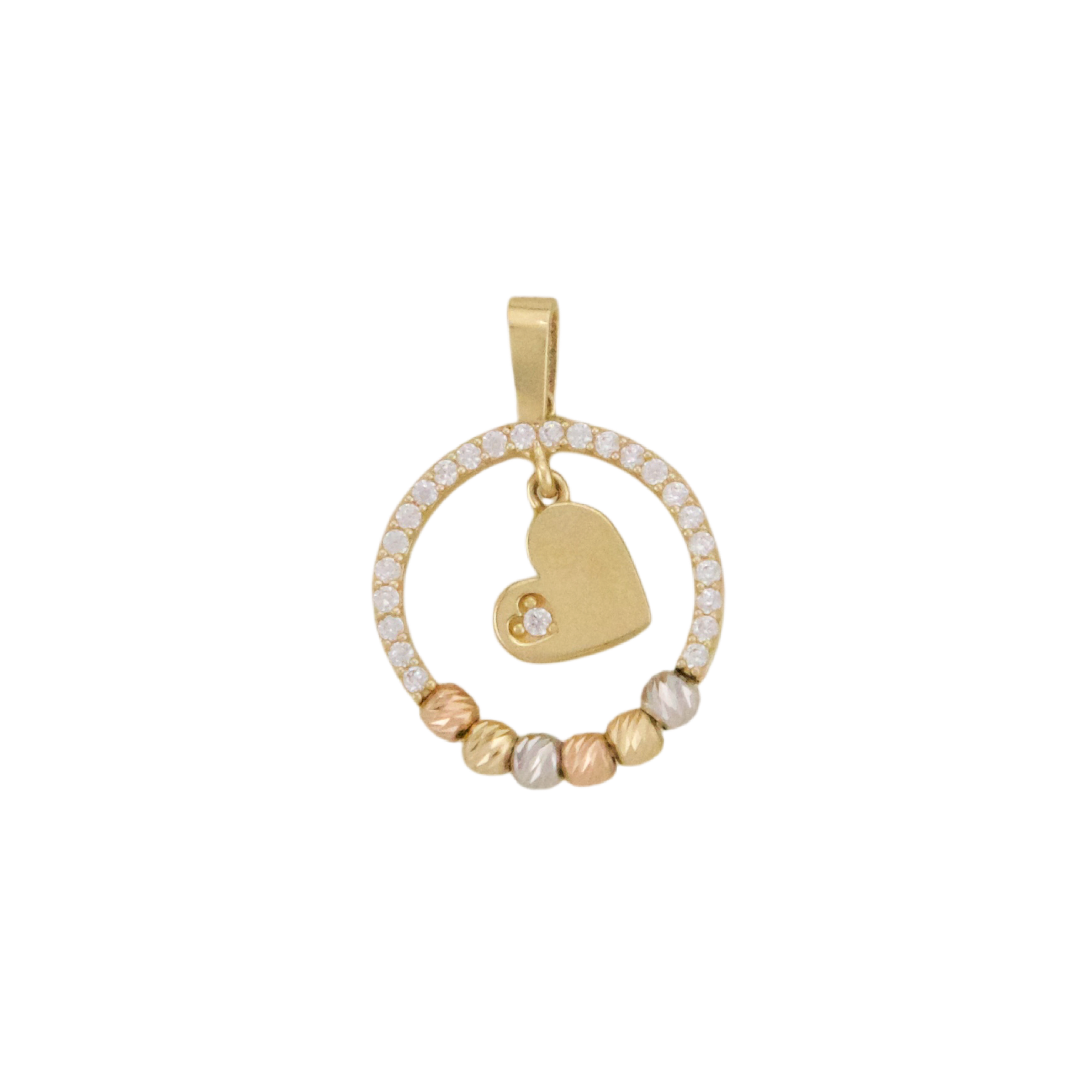 Heart With Zirconia Pendant