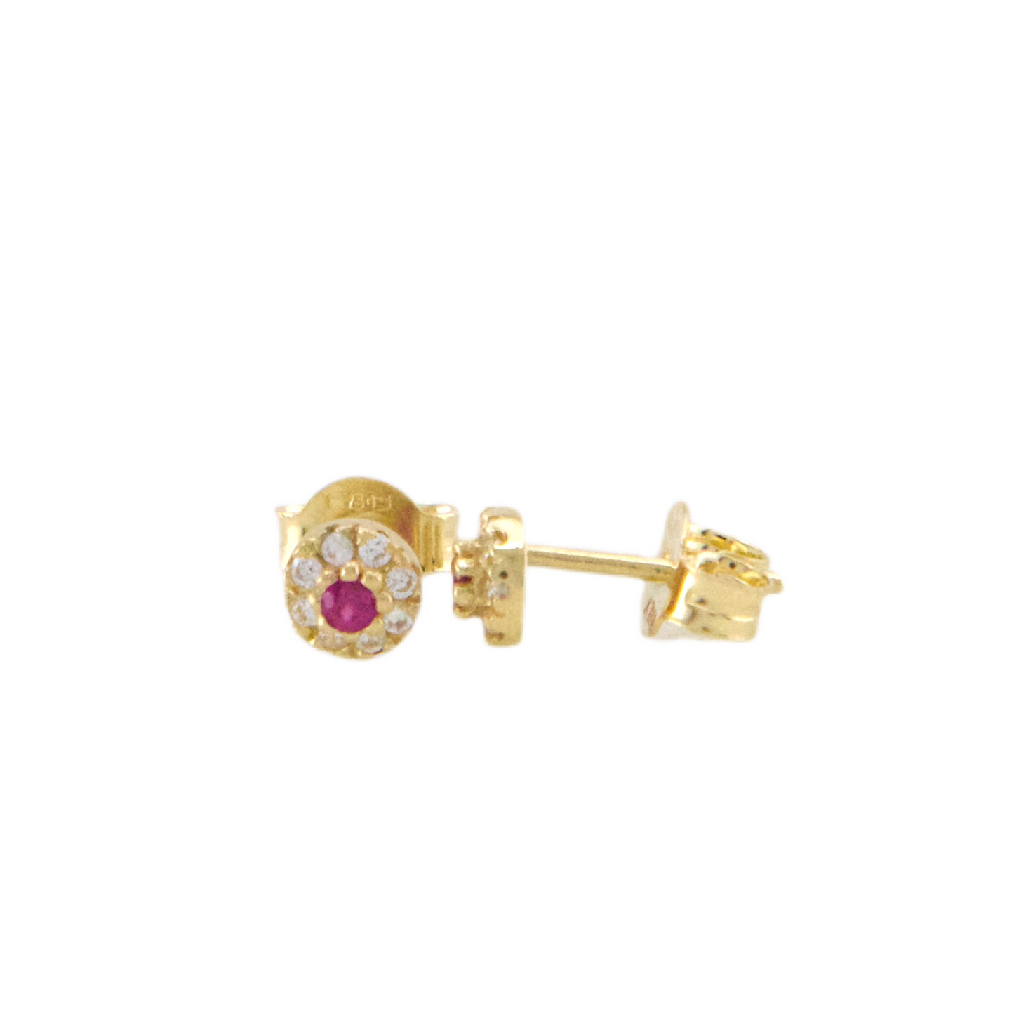 Fancy Zirconia Stud Earrings