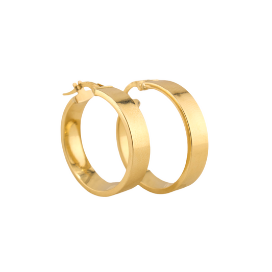Plain Hoops Earrings