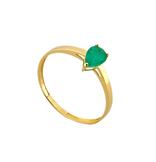 Genuine Emerald Ring