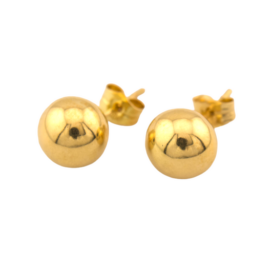 Ball Stud Earrings